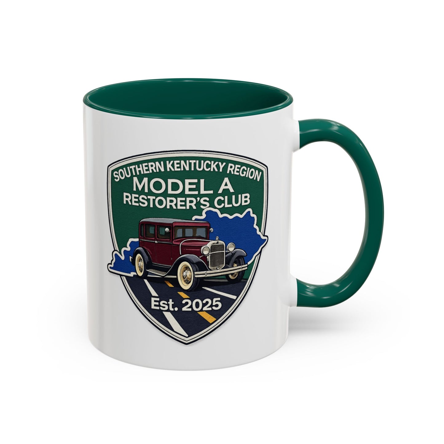 Southern Kentucky Region Model A Restorer's Club Club Mug — Southern Kentucky Region Est. 2025 (11oz/15oz)