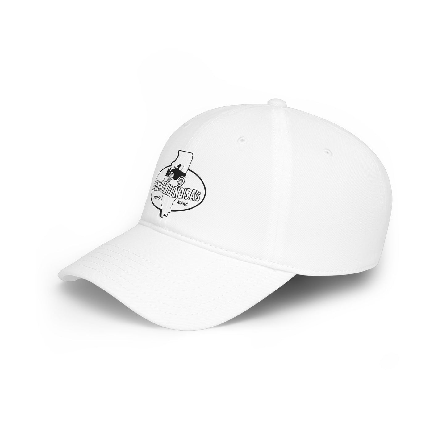 Central Illinois A's Low Profile Baseball Cap – Vintage State Logo Hat