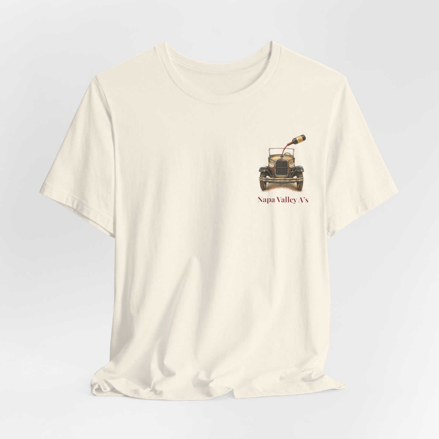 Napa Valley A's Tee — Wine Country Vineyard Graphic T-Shirt