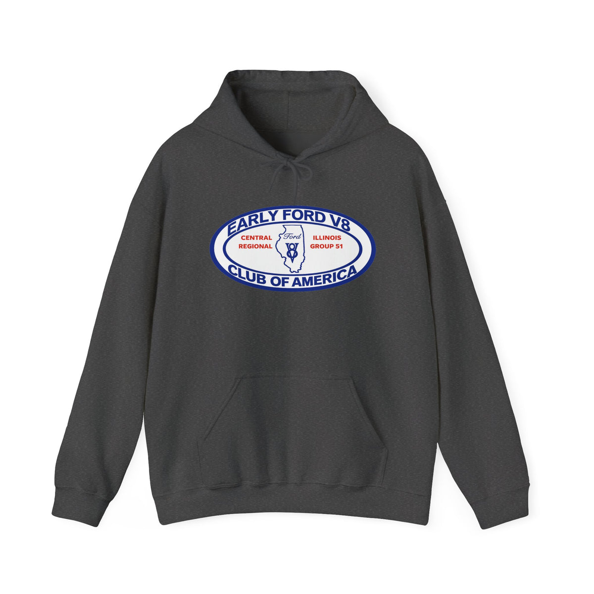 Central Illinois Early Ford V8 Hoodie