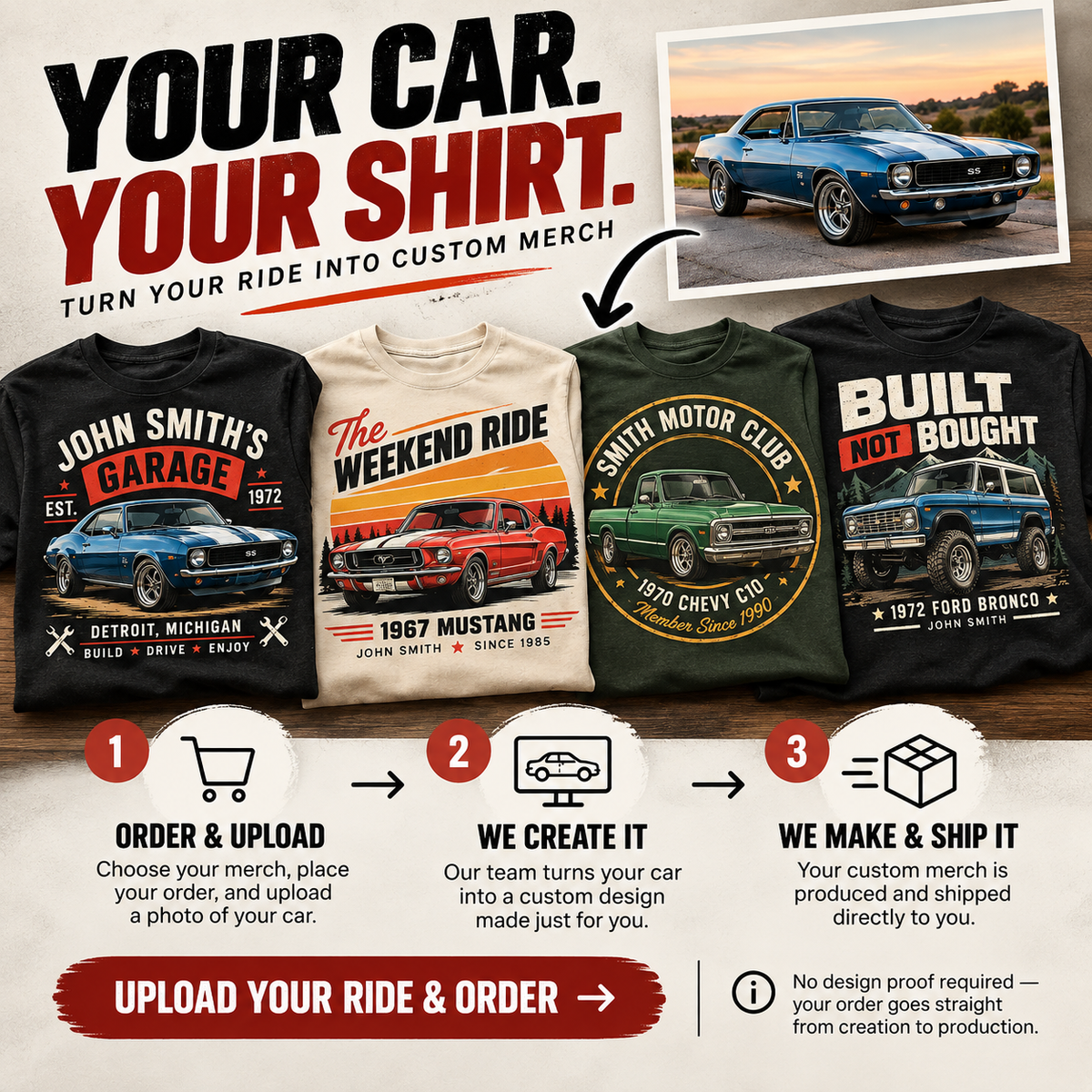 Your Car, Your Shirt